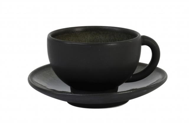 Jars Tourron Theekop met schotel - 0.18Ltr - Samoa