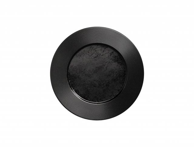 RAK Edge Bord plat - Ø270mm - Black