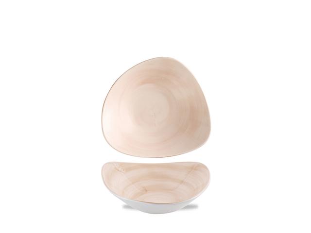 Churchill Stonecast Canvas Schaal driehoek - B 185mm - Coral