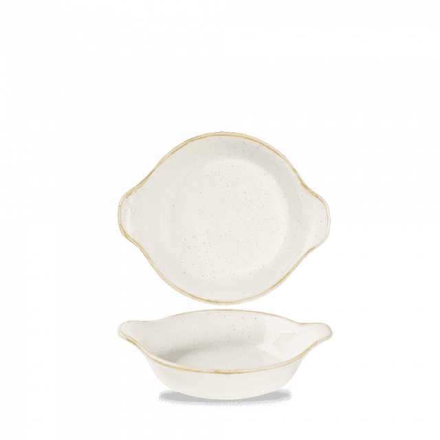 Churchill Stonecast Schaal rond - 175x215mm - Barley White