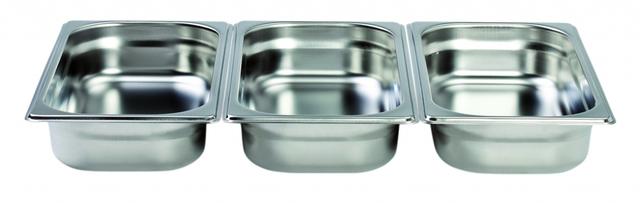 Interlux Gastronormbak 1/3 - 325x176x100mm - Zonder grepen