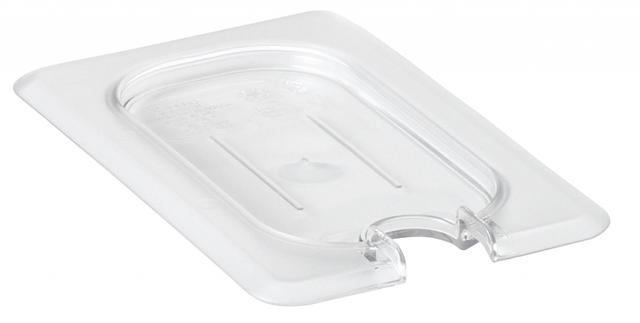 Cambro Deksel met lepeluitsparing 1/9 GN - Clear