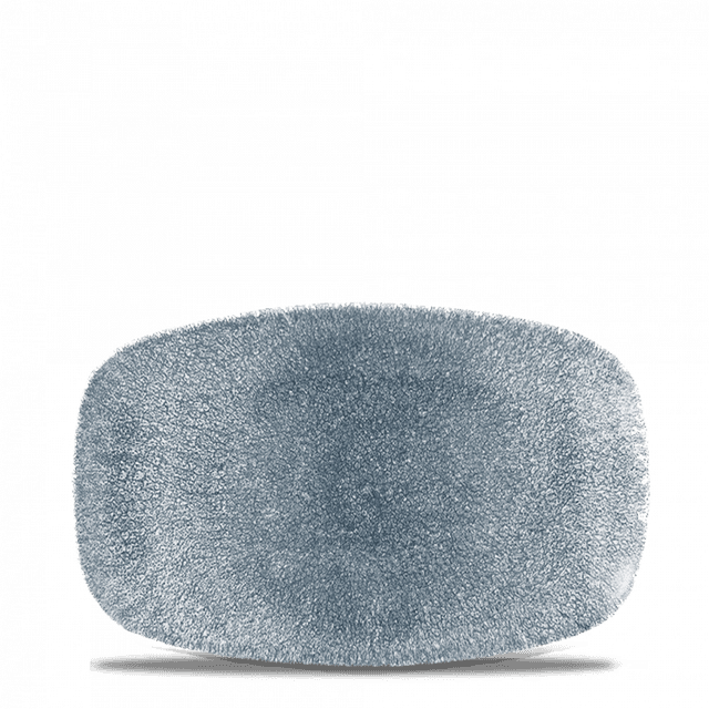 Churchill Studio Prints Raku Bord plat langwerpig - 237x157mm - Topaz Blue