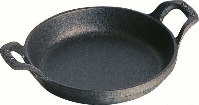 Staub Ovenschaal rond - Ø200mm - Zwart