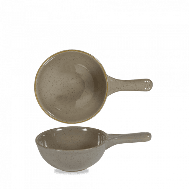 Churchill Stonecast Sausschaaltje met greep diep - 0.57Ltr - Peppercorn Grey