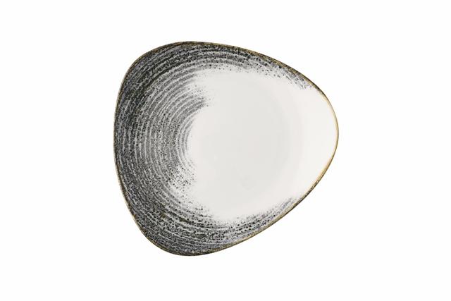 Churchill Studio Prints Homespun Accents Bord plat driehoek - B 285mm - Quartz Black