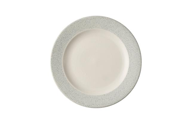 Churchill Delta Bord plat met rand - Ø276mm - Grey