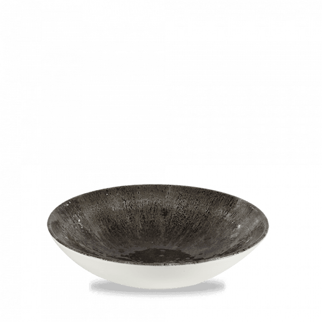 Churchill Studio Prints Stone Coupebord diep - Ø248mm - 1.14Ltr - Quartz Black