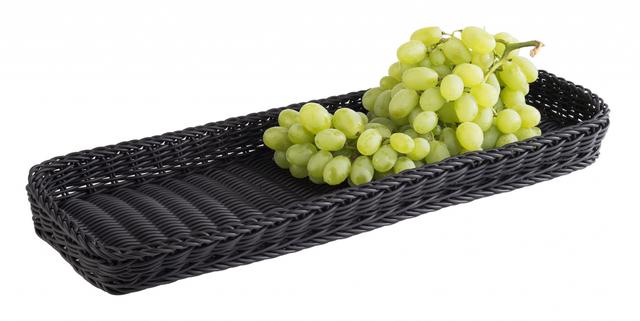 APS Mand rechthoekig Profi Line - 600x200x50mm - Zwart