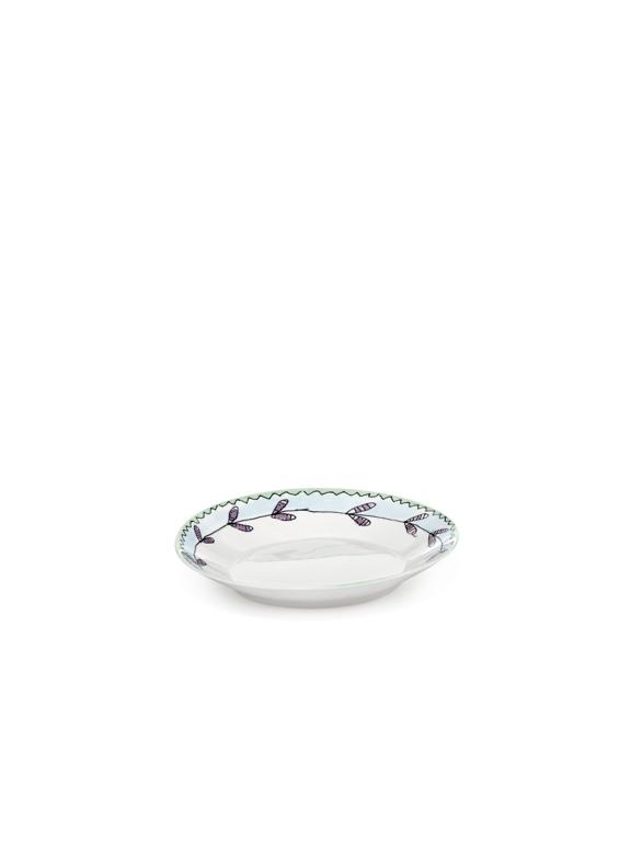 Serax Midnight Flowers Bord diep S - Ø180mm - H 29mm - Blossom Milk