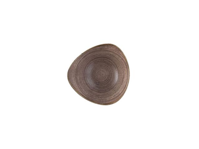 Churchill Stonecast Raw Bord plat driehoek - B 245mm - Brown