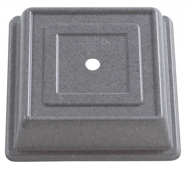 Cambro Cloche vierkant 254mm H70mm Versa - Granite Gray