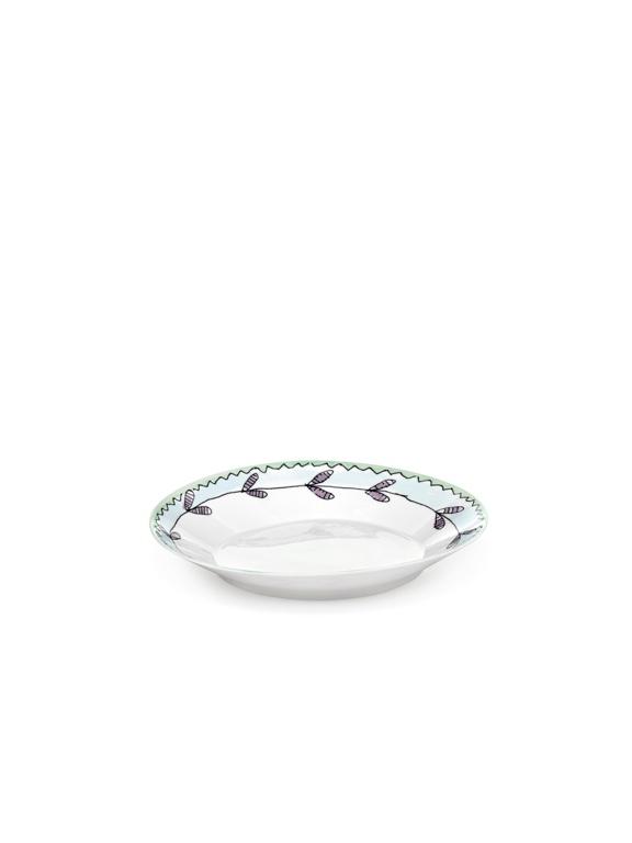 Serax Midnight Flowers Bord diep M - Ø220mm - H 32mm - Blossom Milk