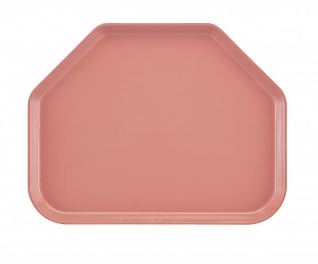 Cambro Camtray trapezium - 457x355mm - Blush