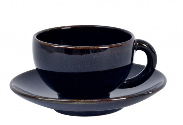 Jars Tourron Kop met schotel groot - 0.45Ltr - Indigo