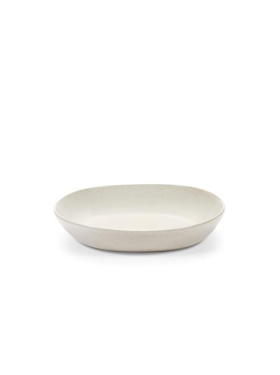 Serax Out of Lines Bord diep M - 230x210x40mm - Off White