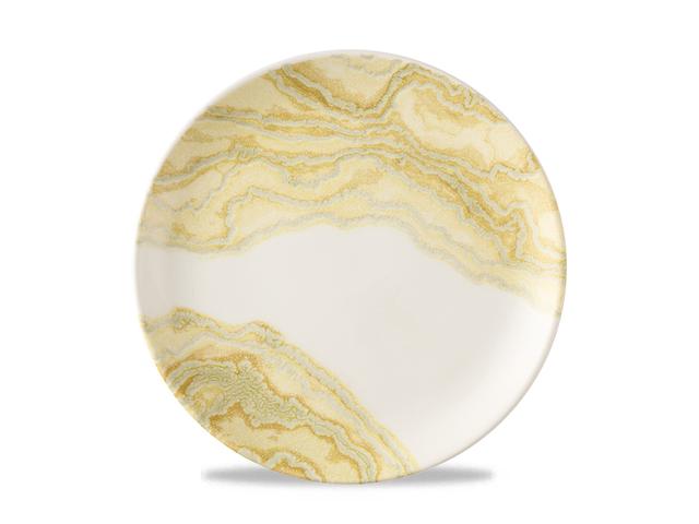 Churchill Tide Coupebord plat - Ø260mm - Gold