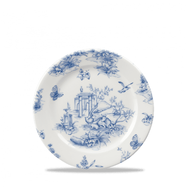 Churchill Vintage Prints Bord plat met decor - Ø170mm - Prague Toile