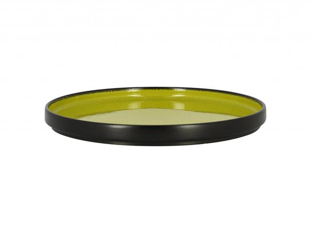 RAK Fire Bord plat met opstaande rand/deksel FRNODP27GR - Ø270mm - Green