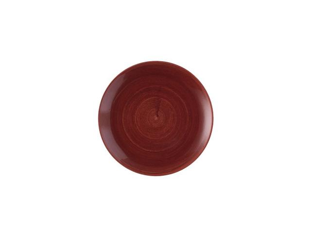 Churchill Stonecast Patina Coupebord plat - Ø288mm - Red Rust