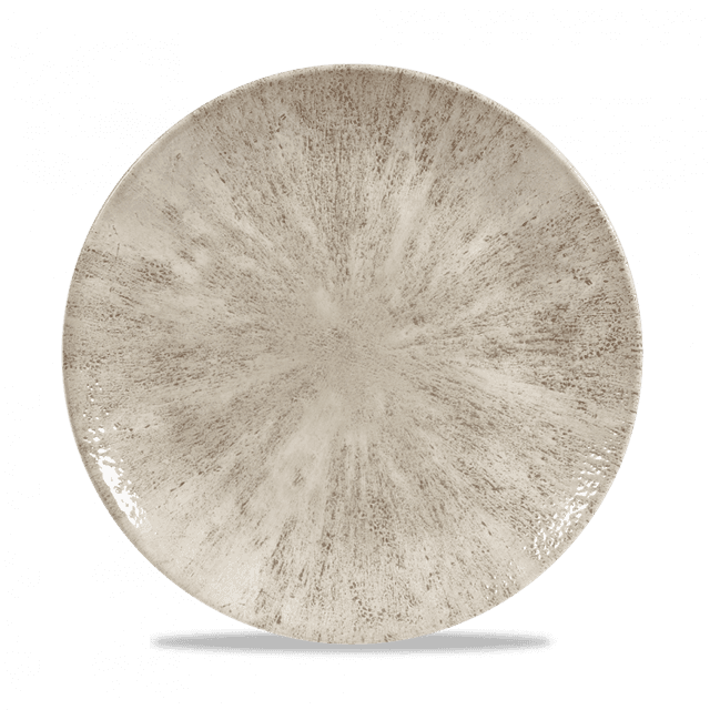 Churchill Studio Prints Stone Coupebord plat - Ø260mm - Agate Grey