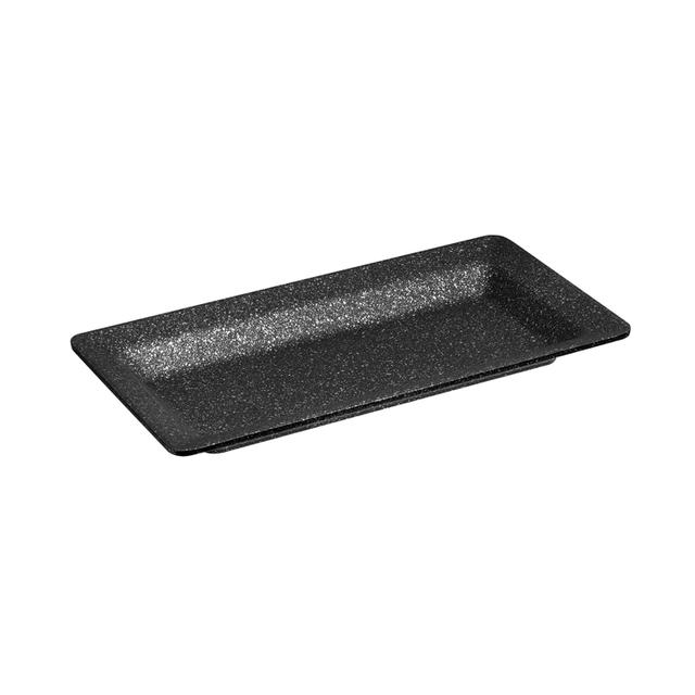 APS Dienblad 1/3GN Frostfire - 325x176x30mm - Zwart/zilver