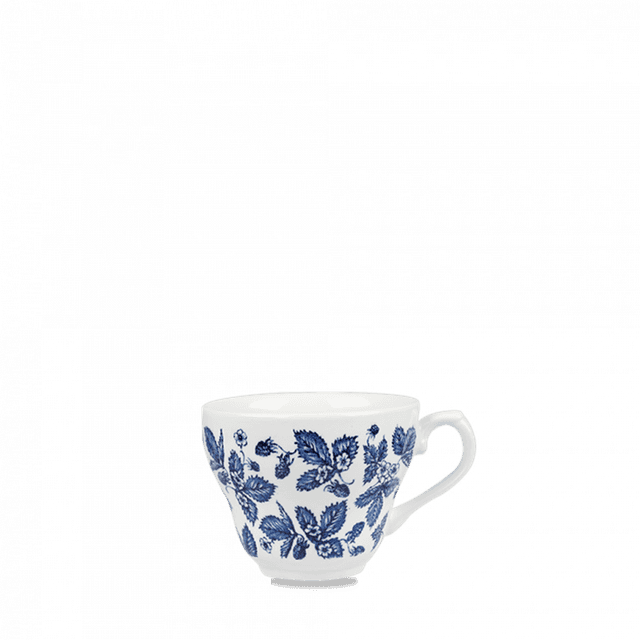 Churchill Vintage Prints Theekop met decor - 0.198Ltr - Blue Bramble
