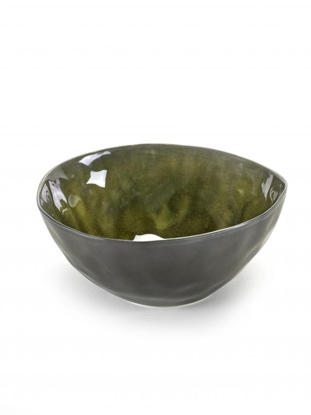 Serax Pure Kom Small - Ø160mm - H 68mm - Groen