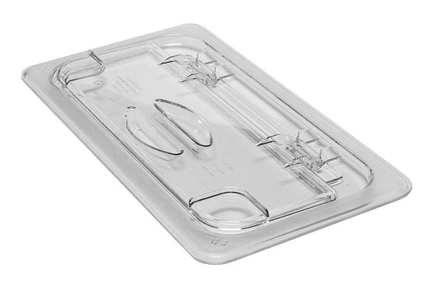 Cambro Deksel met greep en scharnierdeksel 1/3 GN - Clear