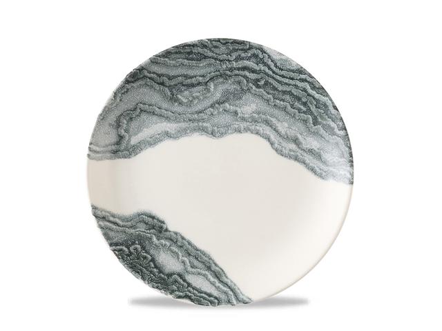 Churchill Tide Coupebord plat - Ø217mm - Black