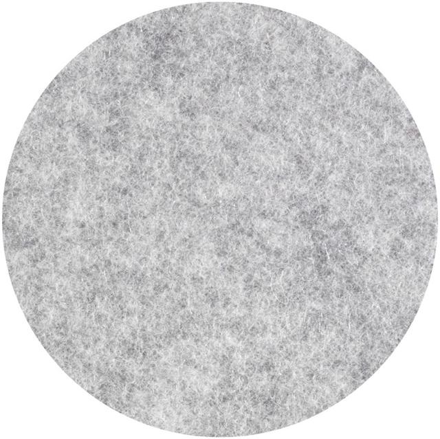 Daff Wollfilz Placemat rond - Ø330mm - Frost Melange