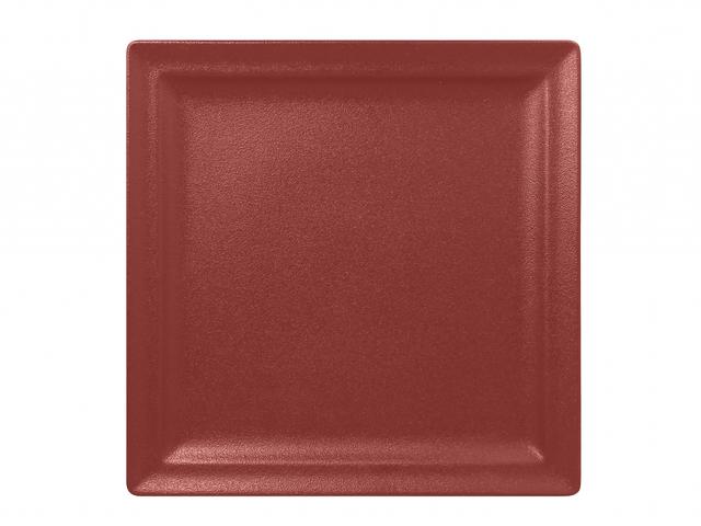 RAK Neofusion Bord plat vierkant - 300x300mm - Dark Red