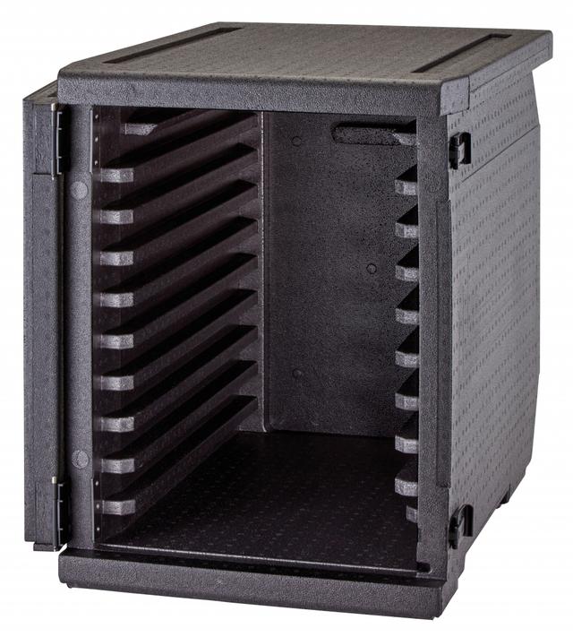 Cambro EPP Voorlader 9 rails 60x40cm - 126Ltr - Black