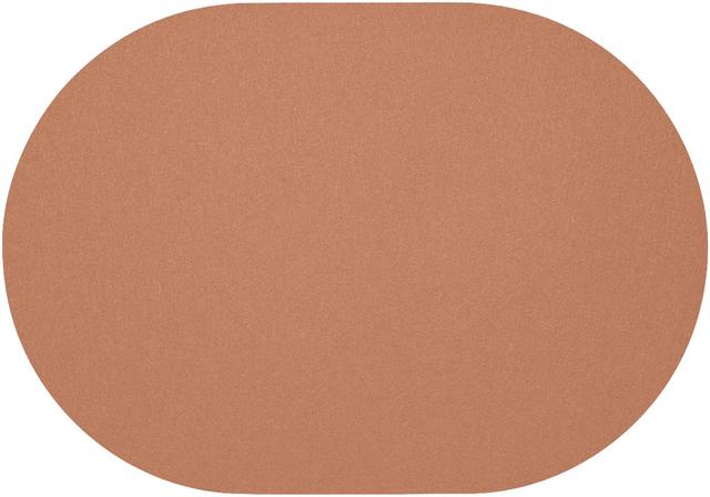 Daff Wollfilz Placemat ovaal - 340x420mm - Toffee