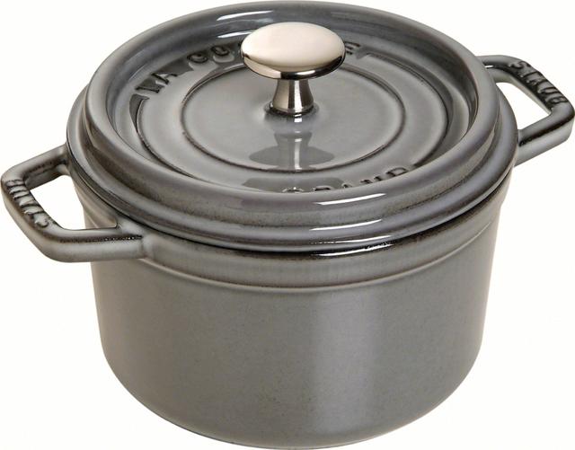 Staub Cocotte rond - Ø160mm - Grafietgrijs