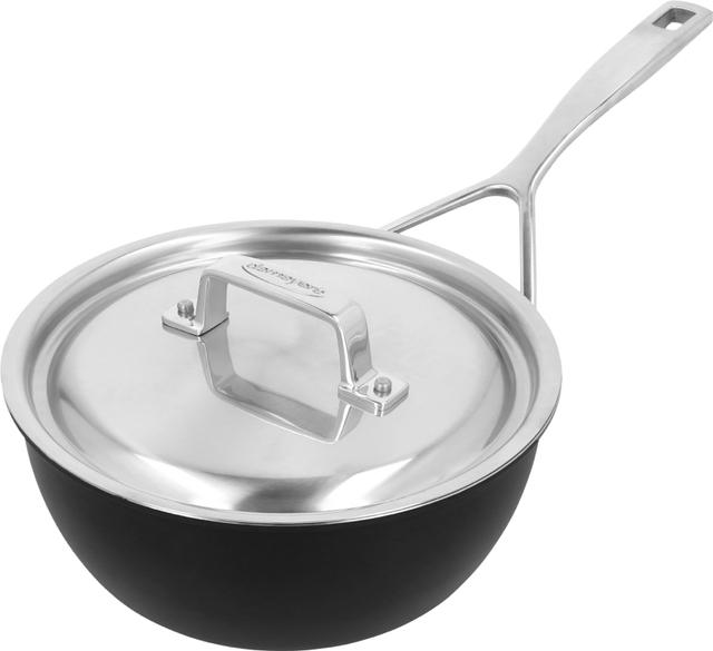 Demeyere Black 5 Sauteuse conisch met deksel - Ø200mm