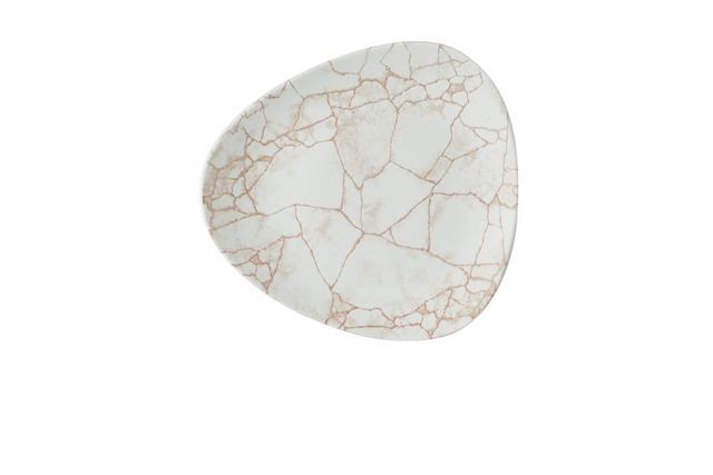 Churchill Studio Prints Kintsugi Bord plat driehoek - B 203mm - Coral