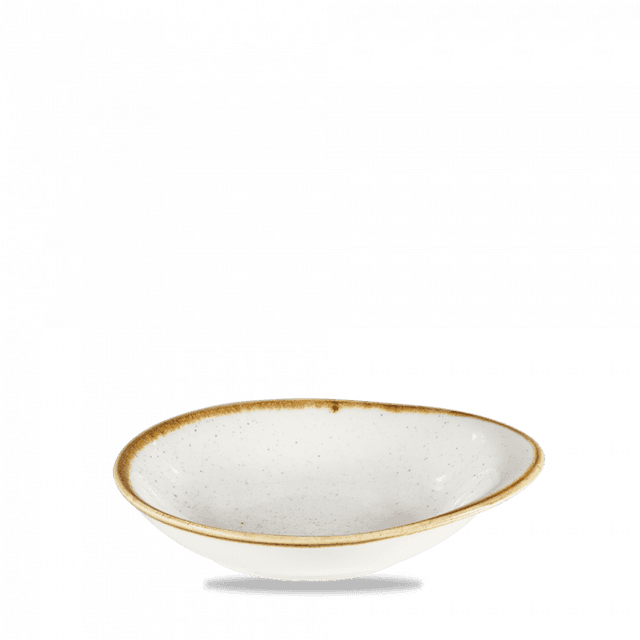 Churchill Stonecast Schaal rond - 185x168mm - Barley White