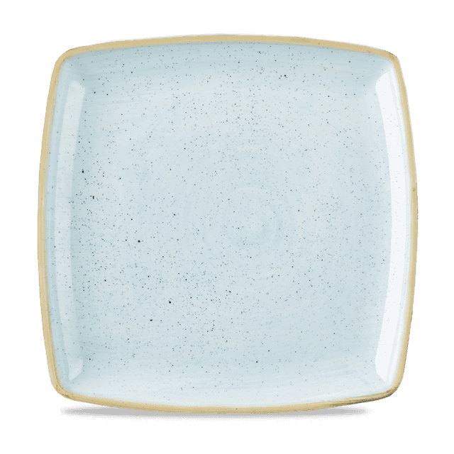 Churchill Stonecast Bord diep vierkant - 268x268mm - Duck Egg Blue