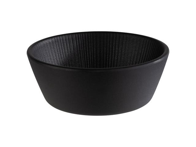 APS Schaal Nero - Ø125mm - H 45mm - Zwart