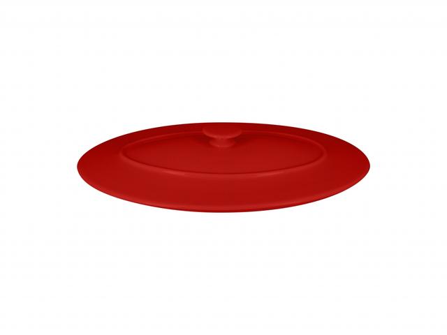 RAK Chef's Fusion Deksel voor schaal ovaal 310x210mm - Bright red