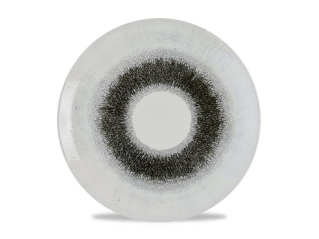 Churchill Studio Prints Fusion Coupebord plat - Ø288mm - Black