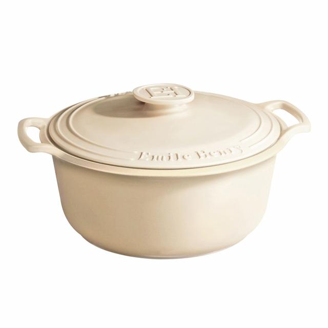 Emile Henry Sublime Kookpan - 6Ltr - Cream