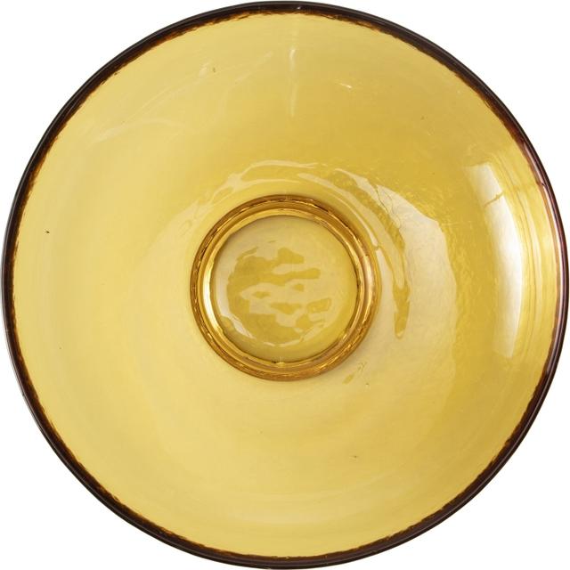 Fortessa Nivo Glas Bord diep coupe - Ø220mm - Amber