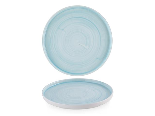 Churchill Stonecast Canvas Bord plat met opstaande rand - Ø275mm - Breeze