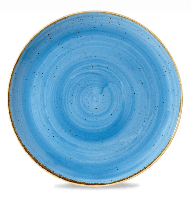 Churchill Stonecast Coupebord plat - Ø324mm - Cornflower Blue