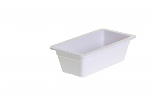 Tablecraft Gastronormschaal melamine 1/3 - 100mm - Wit