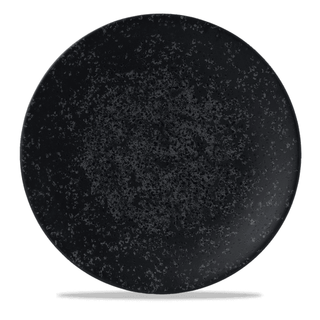 Churchill Art De Cuisine Menu Shades Coupebord plat - Ø290mm - Caldera Ash Black