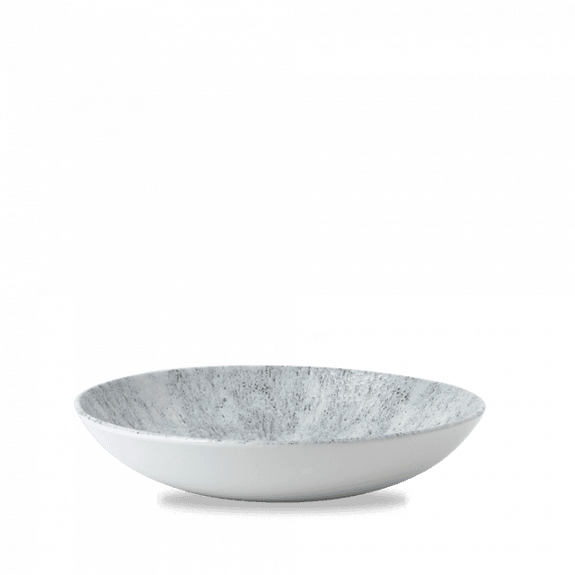 Churchill Studio Prints Stone Coupebord diep - Ø248mm - 1.14Ltr - Pearl Grey