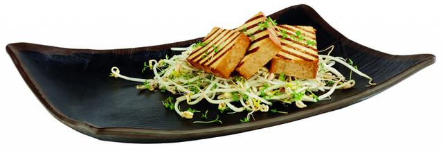 APS Plateau Marone - 325x235x45mm - Zwart/bruin